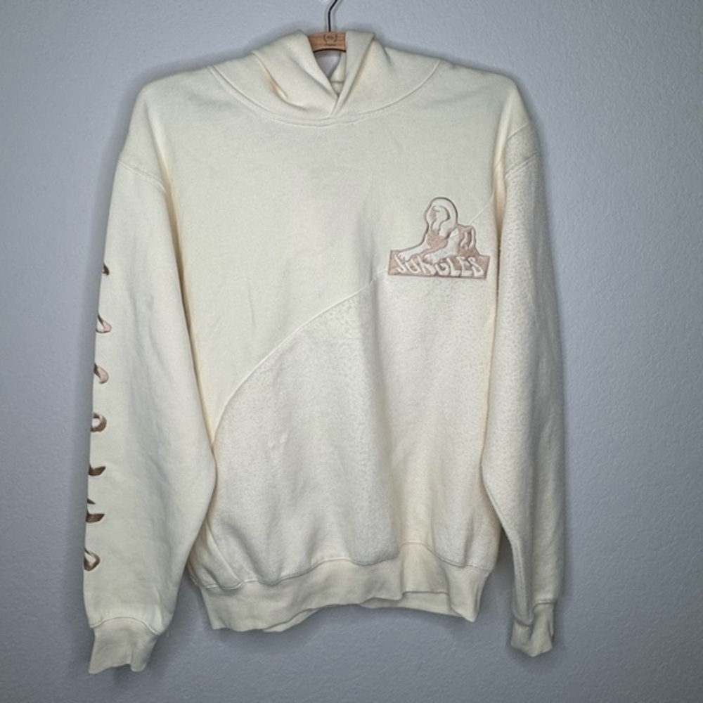 Jungles Ying Tang‎ Hoodie in Cream- Sz M